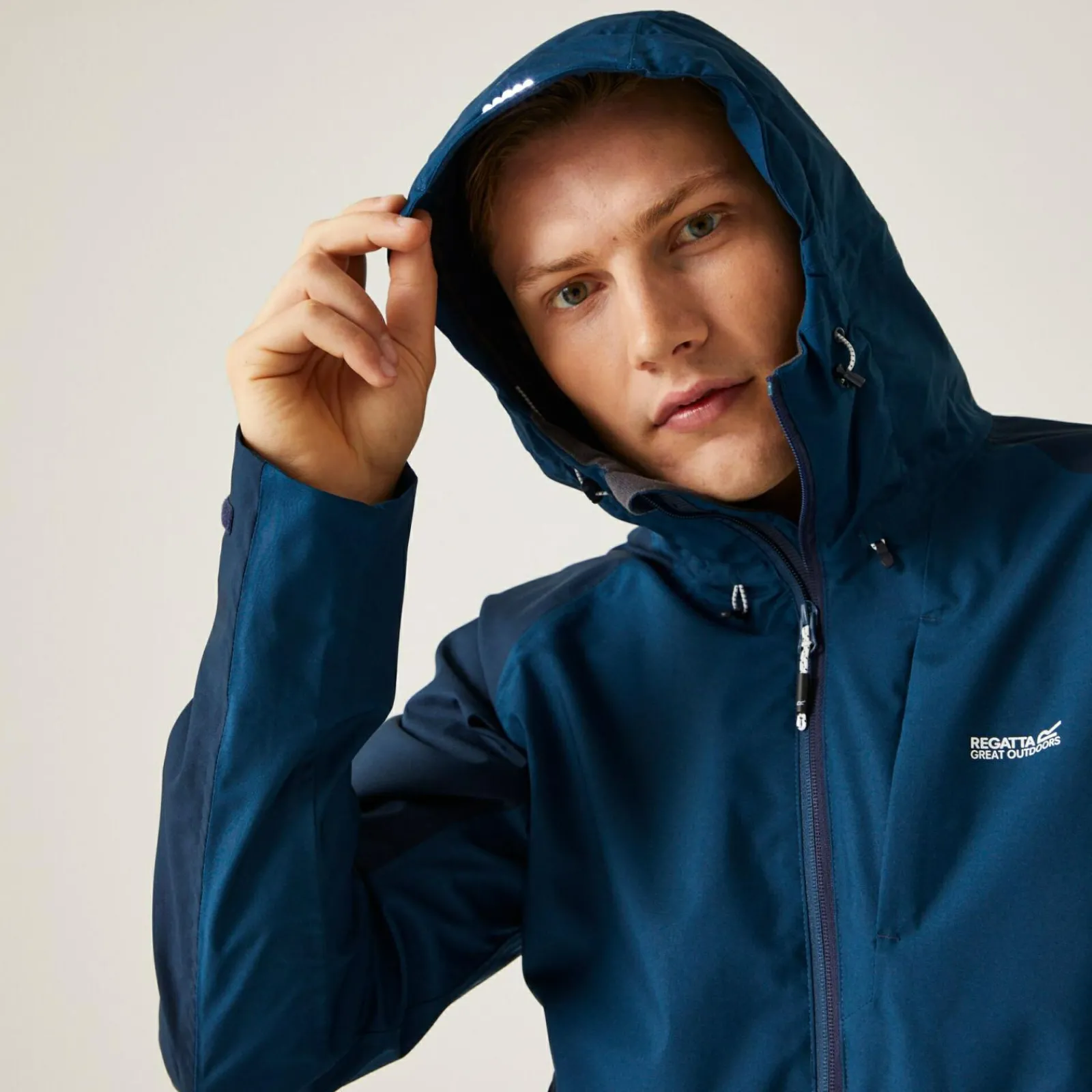 Regatta Britedale Homme Veste de marche imperméable à capuche |<Homme Vestes Imperméables