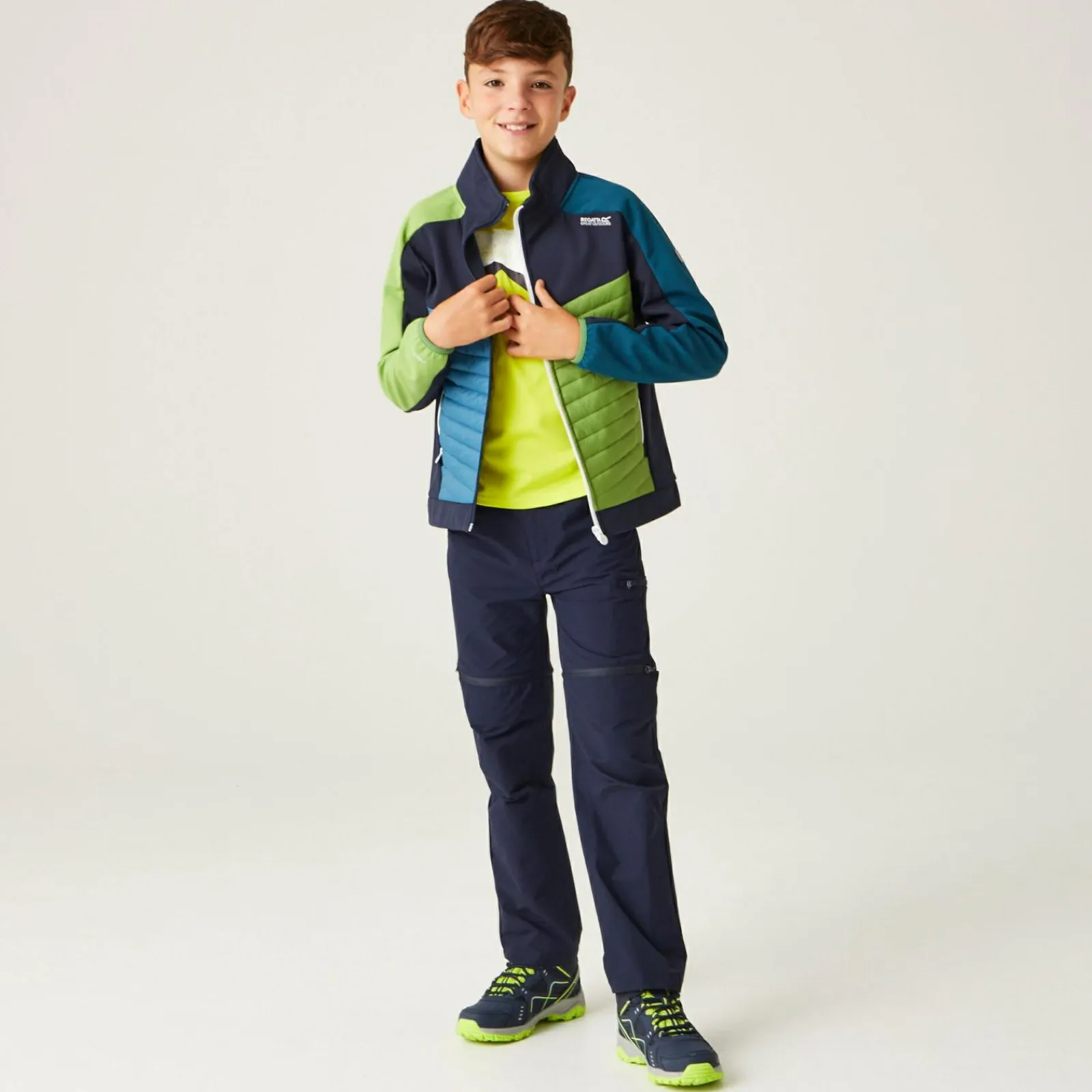 Regatta Brynden Enfant Veste baffled |<Enfant Vêtements Garçon|Doudoune
