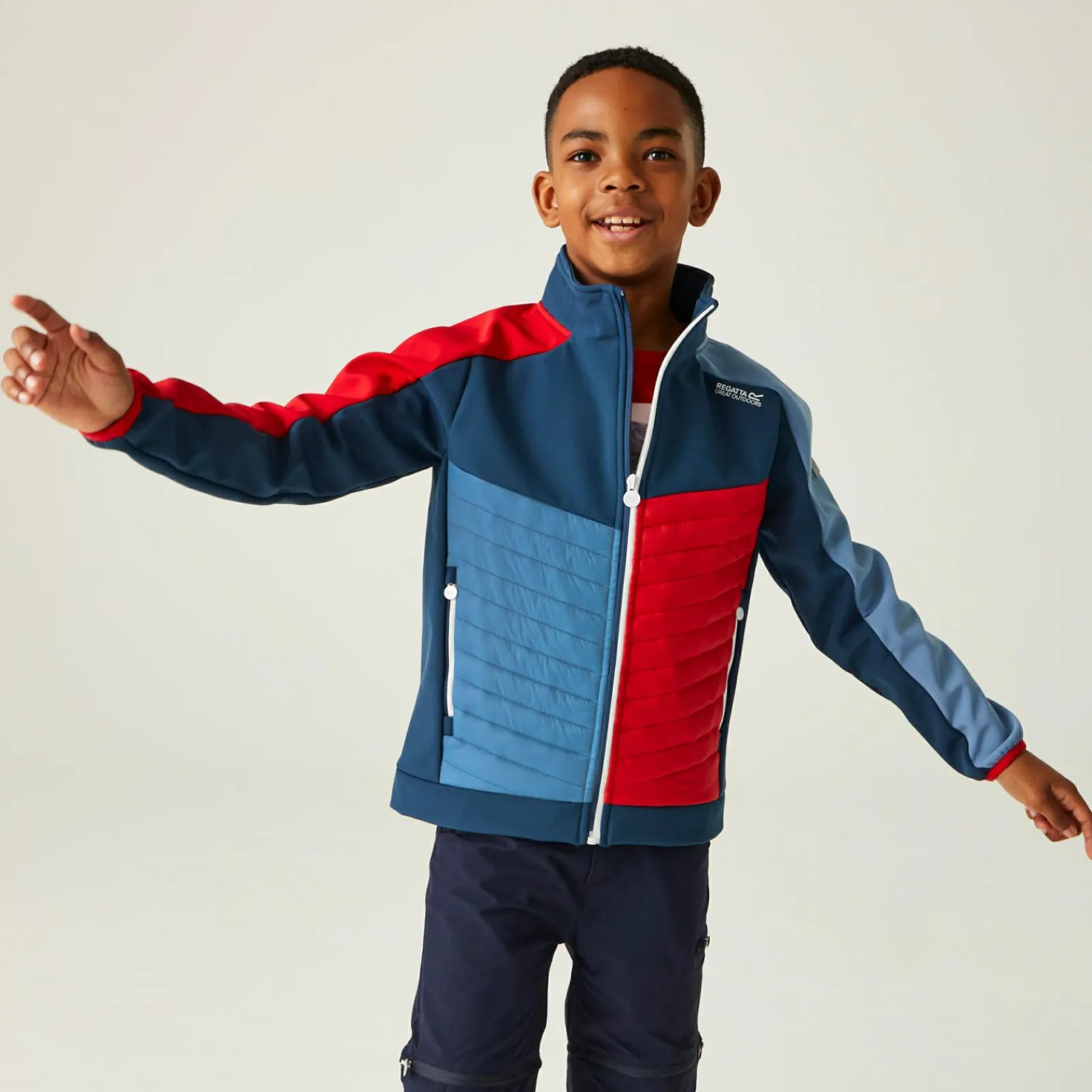 Regatta Brynden Enfant Veste baffled |<Enfant Vêtements Garçon|Doudoune
