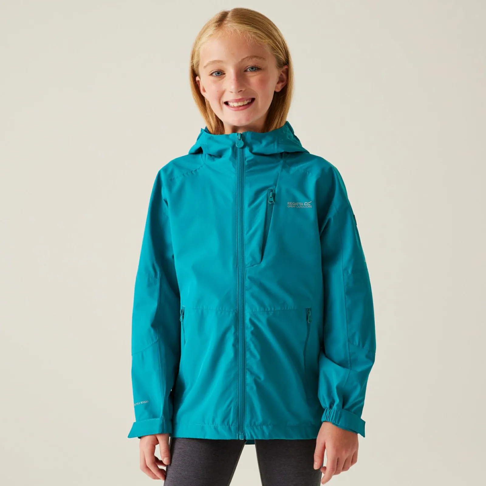 Regatta Calderdale III Enfant Veste imperméable |<Enfant Vestes Imperméables