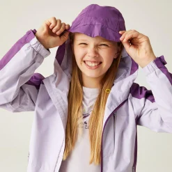 Regatta Calderdale III Enfant Veste imperméable |<Enfant Vestes Imperméables|Vêtements De Fille