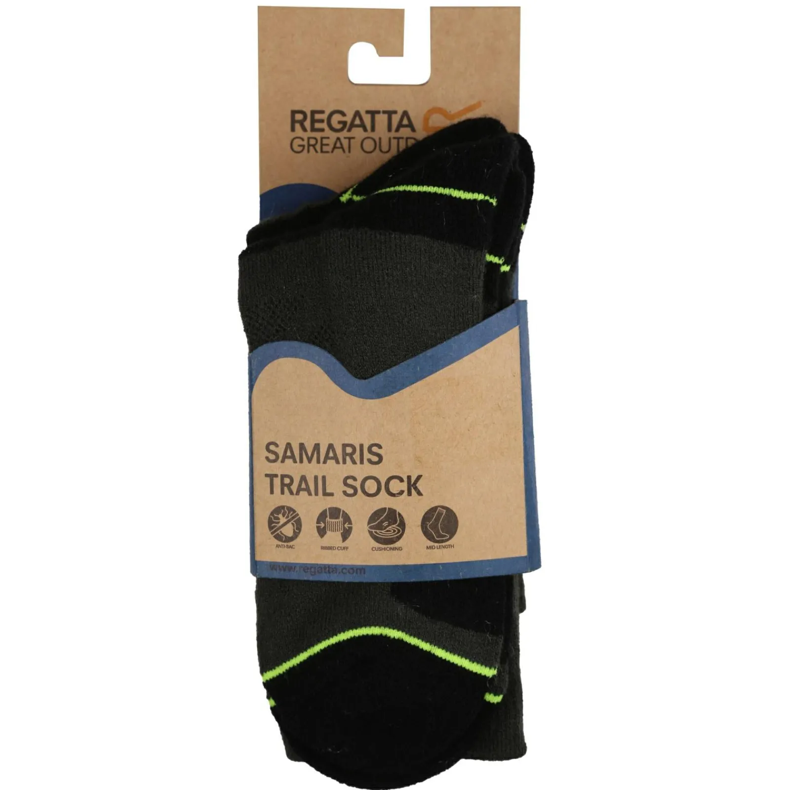Regatta Chaussettes Homme anti-ampoules Blister Protection II |<Homme Chausettes|Chaussettes