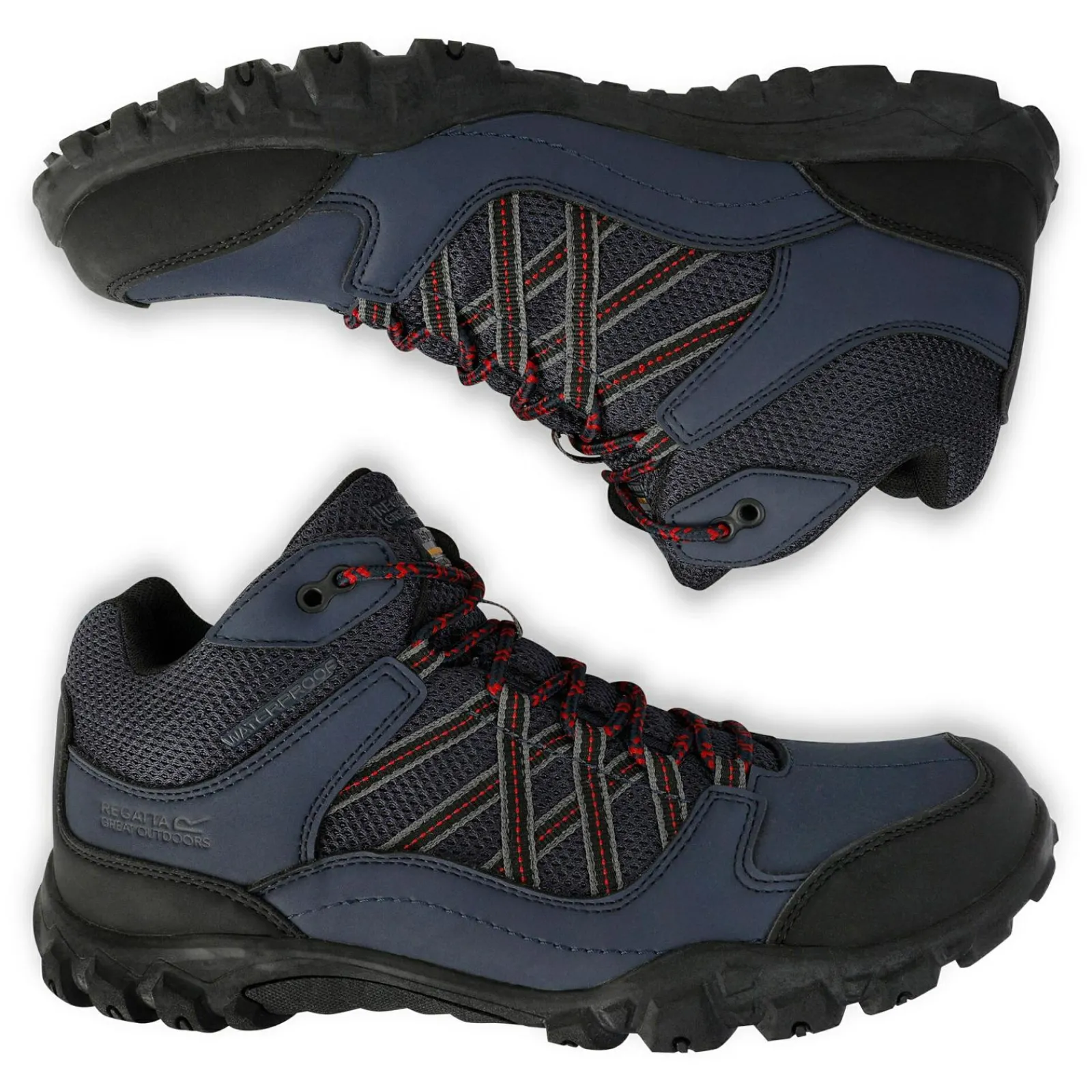 Regatta Chaussures Homme imperméables Edgepoint |<Homme Bottes De Marche|Bottes De Marche