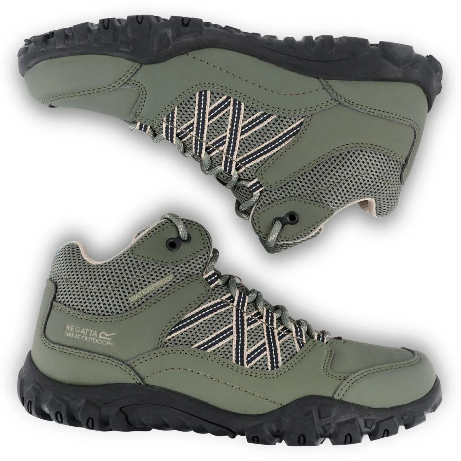 Regatta Chaussures montantes imperméables Femme Edgepoint Mid |<Femme Bottes De Marche|Bottes De Marche
