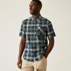 Regatta Chemise à manches courtes Loran pour homme |<Homme/Femme Chemises