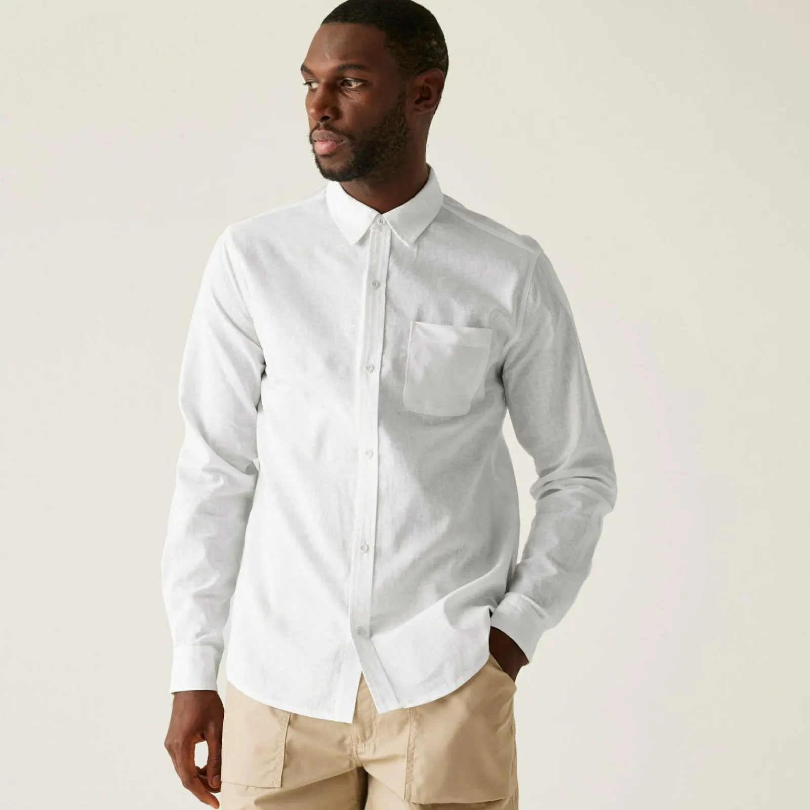 Regatta Chemise à manches longues Loran pour homme |<Homme/Femme Chemises
