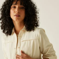 Regatta Chemise à manches longues à poche de rangement Travel pour femme |<Femme Chemises