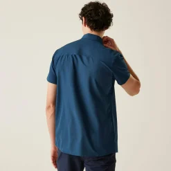 Regatta Chemise manche courte pliable anti-insectes pour homme |<Homme/Femme Chemises