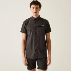 Regatta Chemise manche courte pliable anti-insectes pour homme |<Homme/Femme Chemises