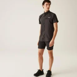 Regatta Chemise manche courte pliable anti-insectes pour homme |<Homme/Femme Chemises