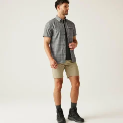 Regatta Chemise manche courte pliable anti-insectes pour homme |<Homme/Femme Chemises