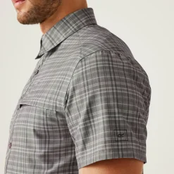 Regatta Chemise manche courte pliable anti-insectes pour homme |<Homme/Femme Chemises