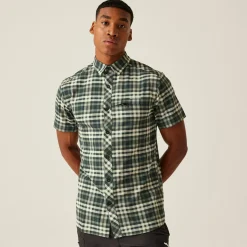 Regatta Chemise manche courte pliable anti-insectes pour homme |<Homme/Femme Chemises