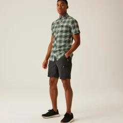 Regatta Chemise manche courte pliable anti-insectes pour homme |<Homme/Femme Chemises