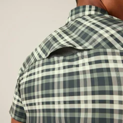 Regatta Chemise manche courte pliable anti-insectes pour homme |<Homme/Femme Chemises