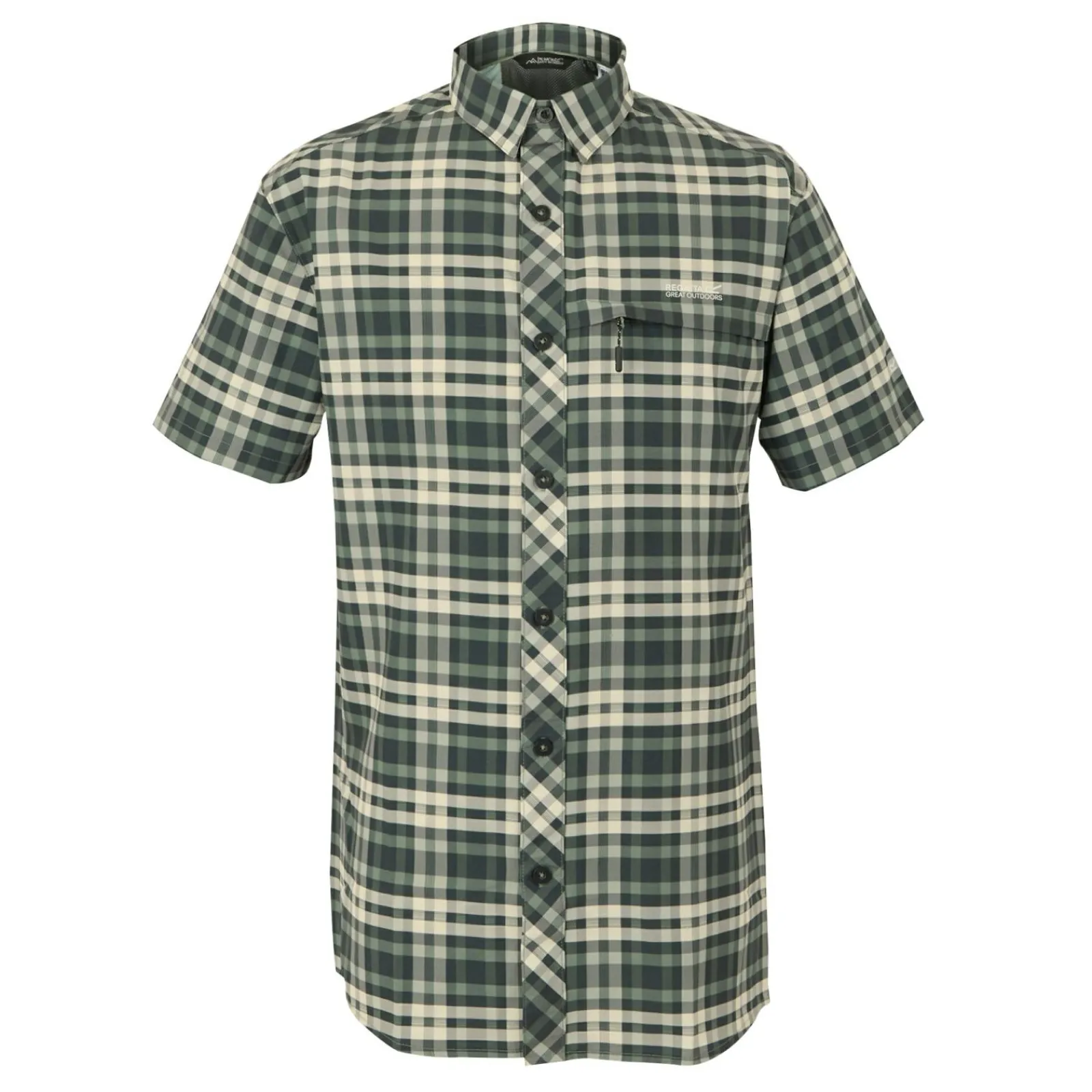 Regatta Chemise manche courte pliable anti-insectes pour homme |<Homme/Femme Chemises
