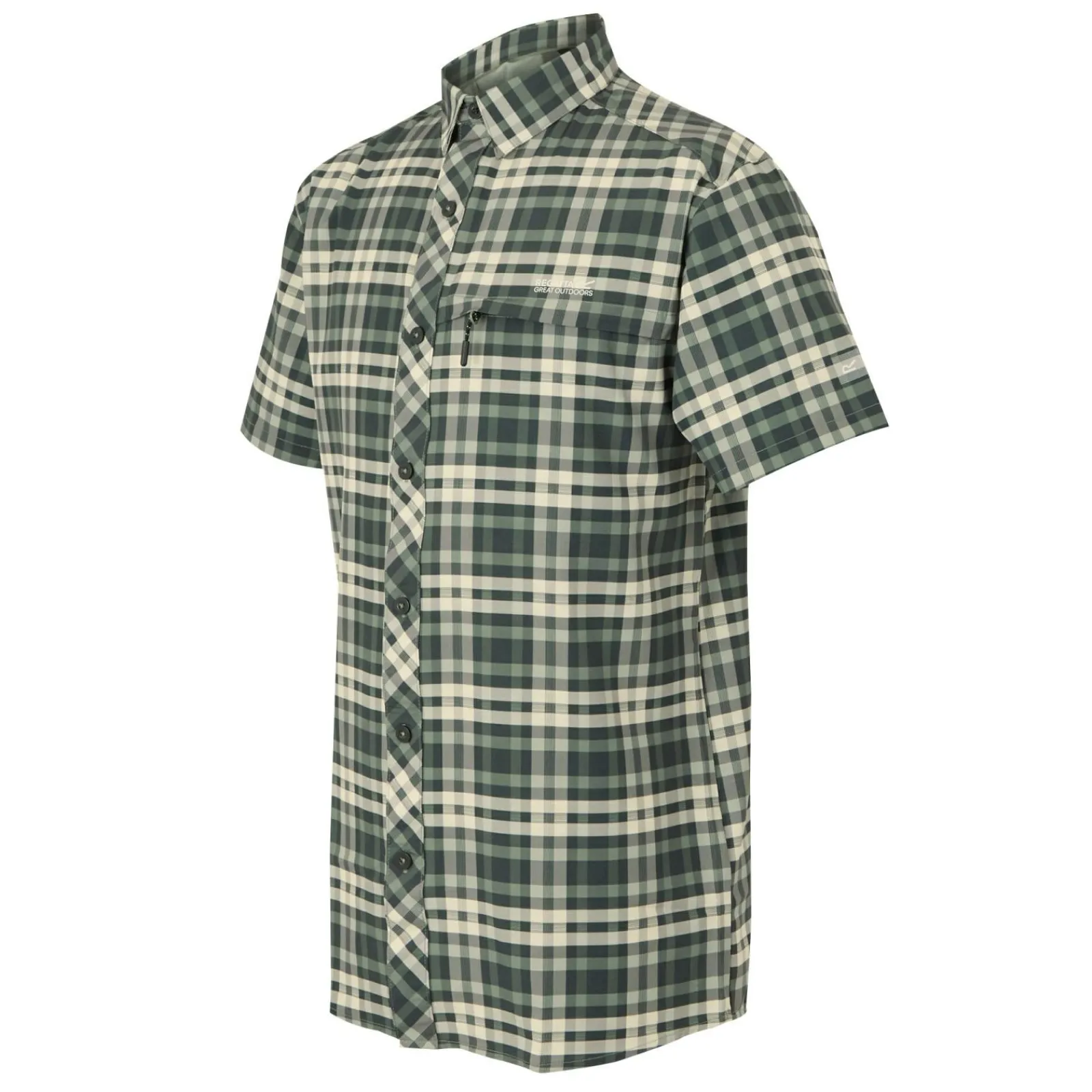 Regatta Chemise manche courte pliable anti-insectes pour homme |<Homme/Femme Chemises