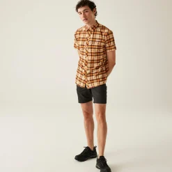 Regatta Chemise manche courte pliable anti-insectes pour homme |<Homme/Femme Chemises