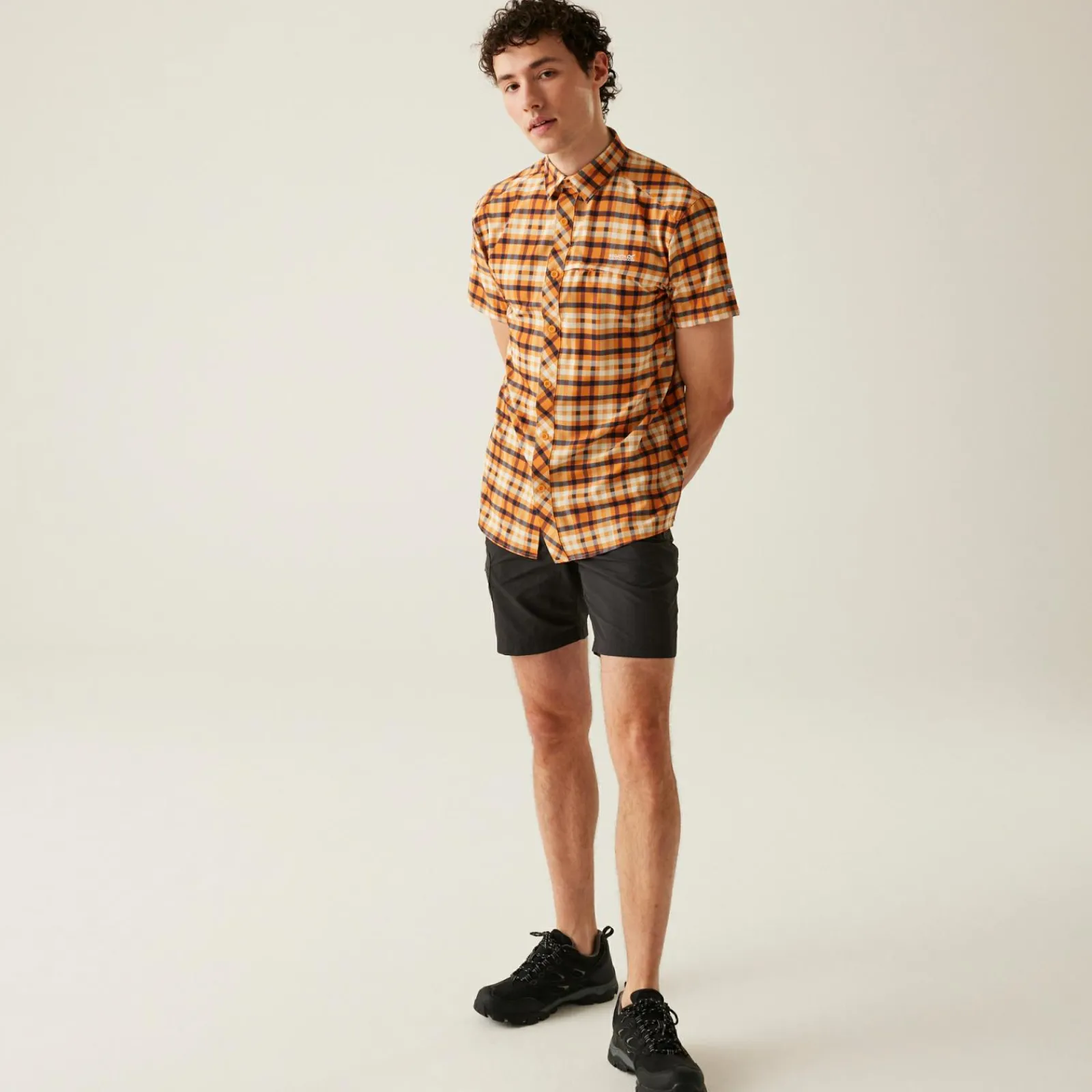 Regatta Chemise manche courte pliable anti-insectes pour homme |<Homme/Femme Chemises