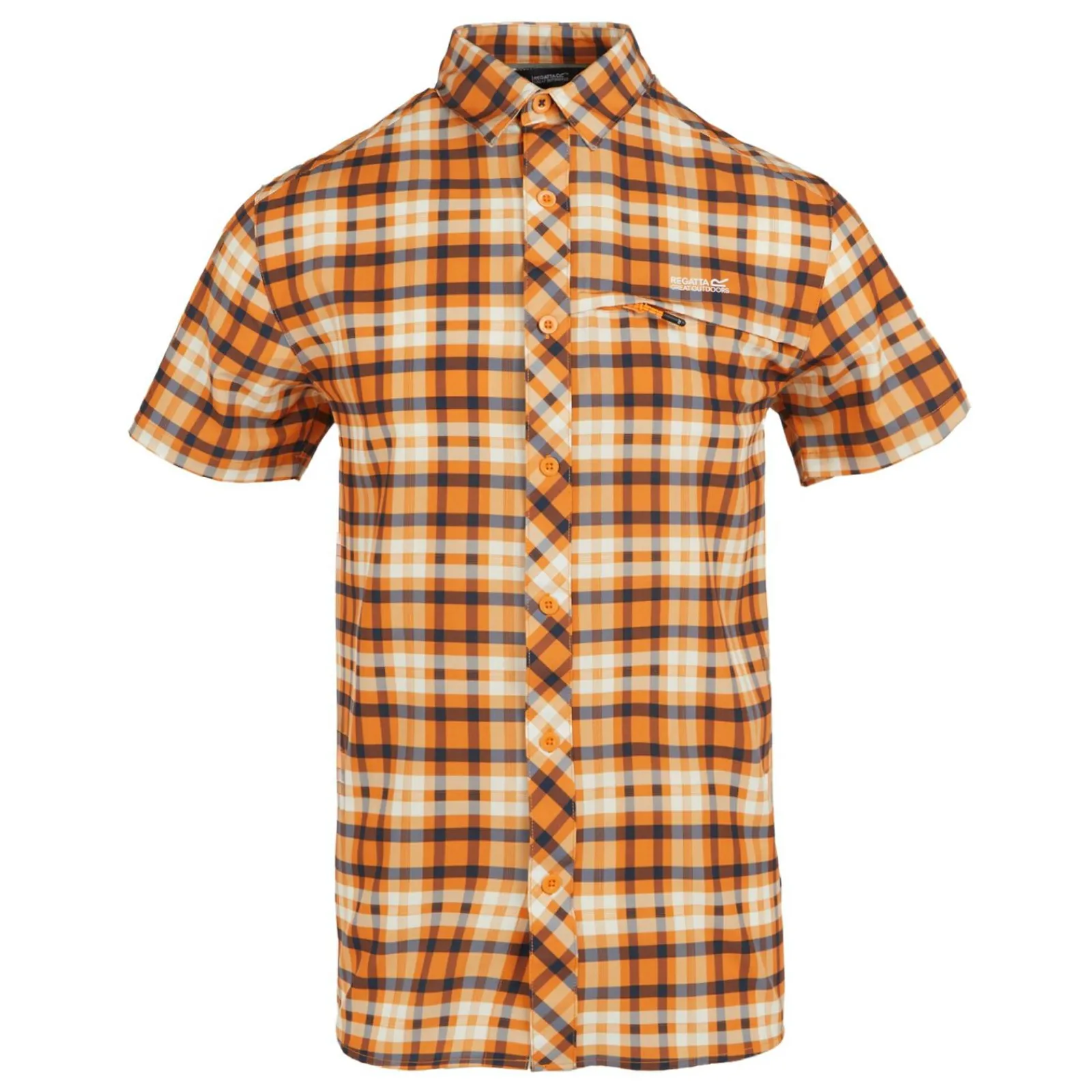 Regatta Chemise manche courte pliable anti-insectes pour homme |<Homme/Femme Chemises