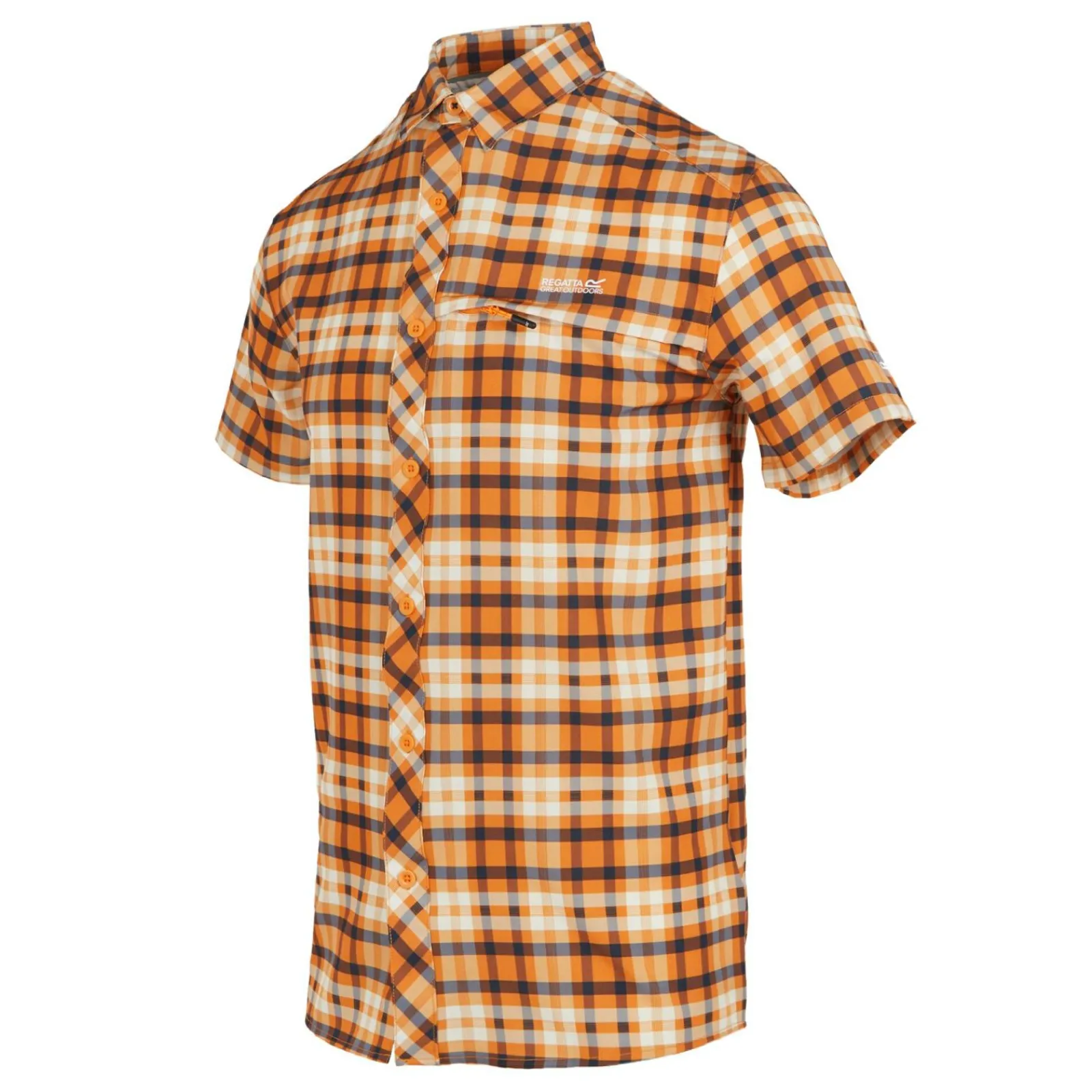 Regatta Chemise manche courte pliable anti-insectes pour homme |<Homme/Femme Chemises