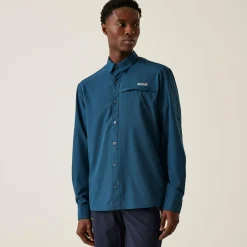 Regatta Chemise manches longues pliable anti-insectes pour homme |<Homme/Femme Chemises