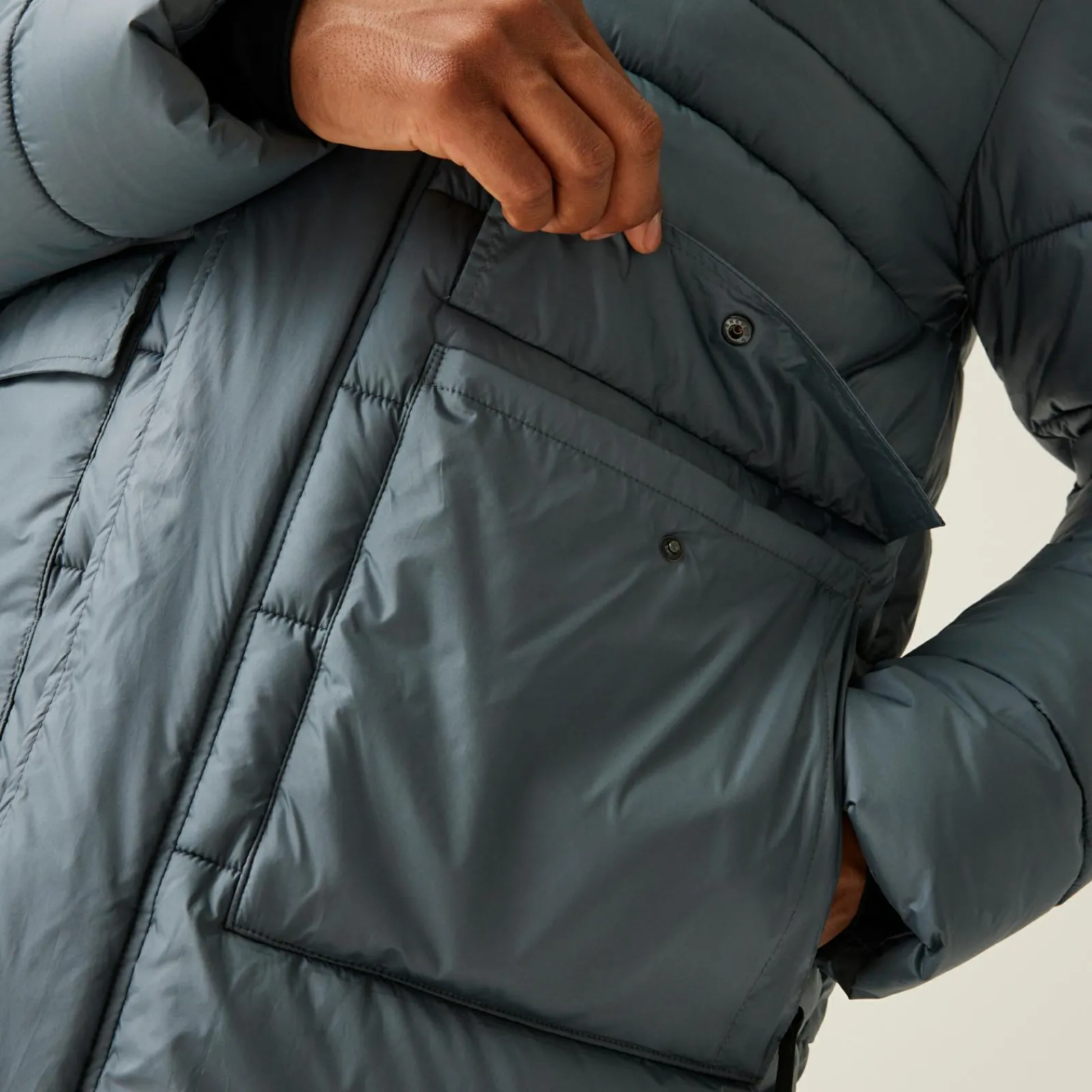Regatta Christian Lacroix - Veste longue matelassée Collongues pour homme |<Homme Vestes Sans Manches|Doudounes