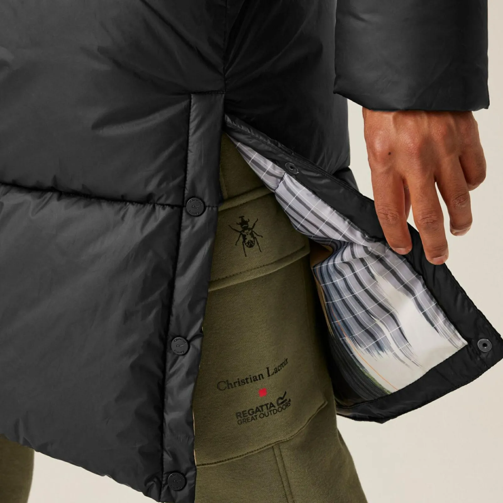 Regatta Christian Lacroix - Veste longue matelassée Collongues pour homme |<Homme Vestes Sans Manches|Doudounes