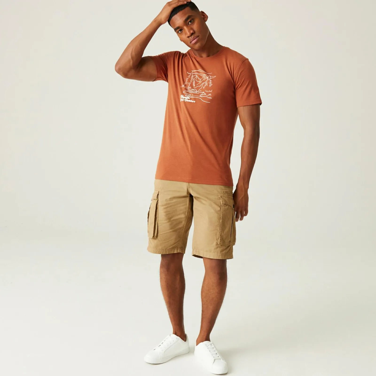 Regatta Cline VIII Homme T-shirt |<Homme/Femme T-Shirts