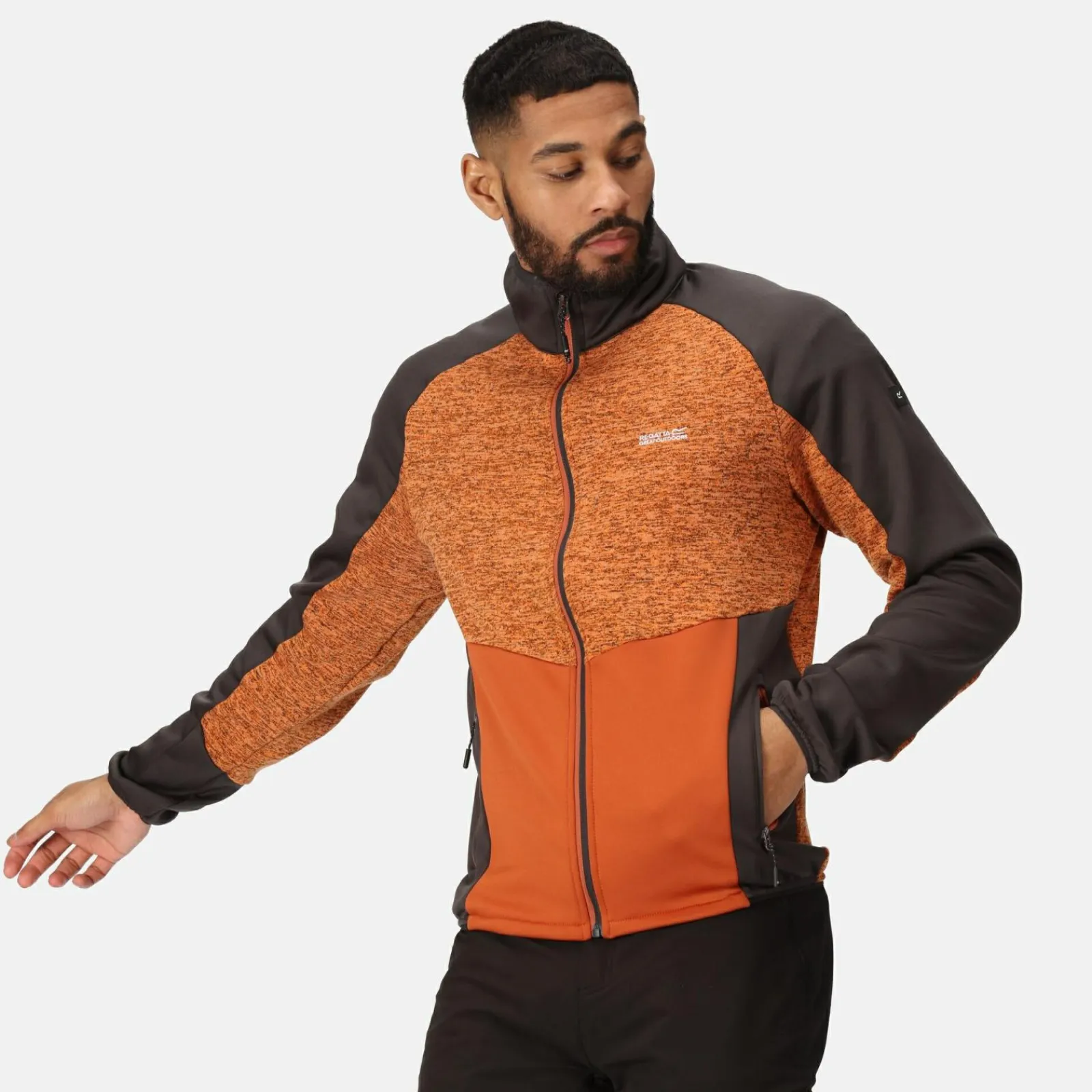 Regatta Coladane V Homme Polaire zippée |<Homme Polaires Zip Complet