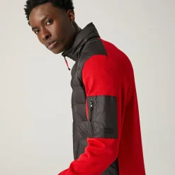 Regatta Colliston Homme Veste polaire baffled |<Homme Polaires Zip Complet