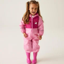 Regatta Combinaison d'hiver technique pour bébé imperméable |<Enfant Combinaison De Pluie