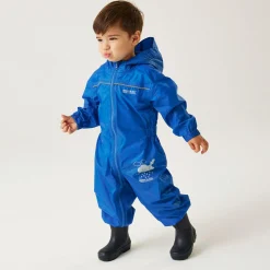 Regatta Combinaison d'hiver technique pour bébé imperméable et respirante Puddle IV |<Enfant Vêtements Garçon|Combinaison De Pluie