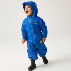Regatta Combinaison d'hiver technique pour bébé imperméable et respirante Puddle IV |<Enfant Vêtements Garçon|Combinaison De Pluie