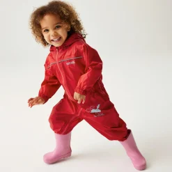 Regatta Combinaison d'hiver technique pour bébé imperméable et respirante Puddle IV |<Enfant Vêtements Garçon|Combinaison De Pluie