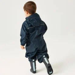 Regatta Combinaison d'hiver technique pour bébé imperméable et respirante Puddle IV |<Enfant Vêtements Garçon|Combinaison De Pluie