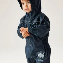 Regatta Combinaison d'hiver technique pour bébé imperméable et respirante Puddle IV |<Enfant Vêtements Garçon|Combinaison De Pluie