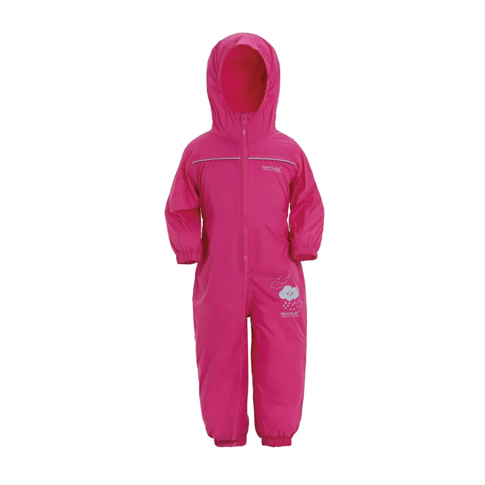 Regatta Combinaison d'hiver technique pour bébé imperméable et respirante Puddle IV |<Enfant Vêtements De Fille|Combinaison De Pluie