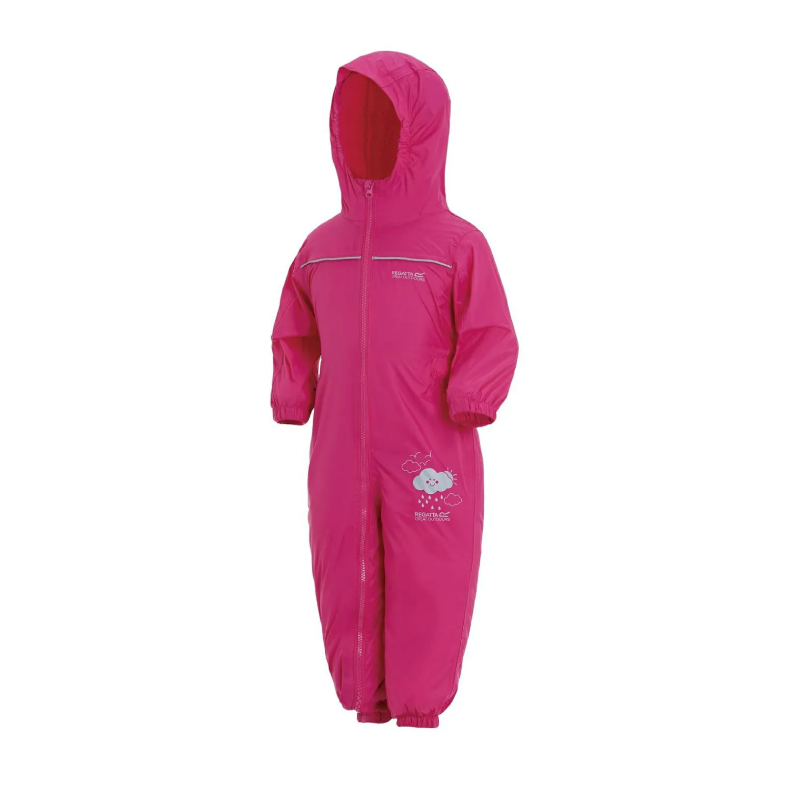 Regatta Combinaison d'hiver technique pour bébé imperméable et respirante Puddle IV |<Enfant Vêtements De Fille|Combinaison De Pluie