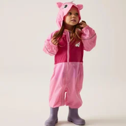 Regatta Combinaison intégrale imperméable Charco |<Enfant Vêtements De Fille|Combinaison De Pluie