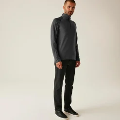 Regatta Couche intermédiaire extensible à demi-zip pour hommes |<Homme Polaires|T-Shirts & Débardeurs