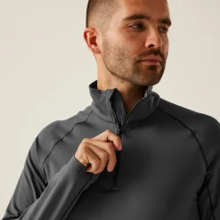 Regatta Couche intermédiaire extensible à demi-zip pour hommes |<Homme Polaires|T-Shirts & Débardeurs