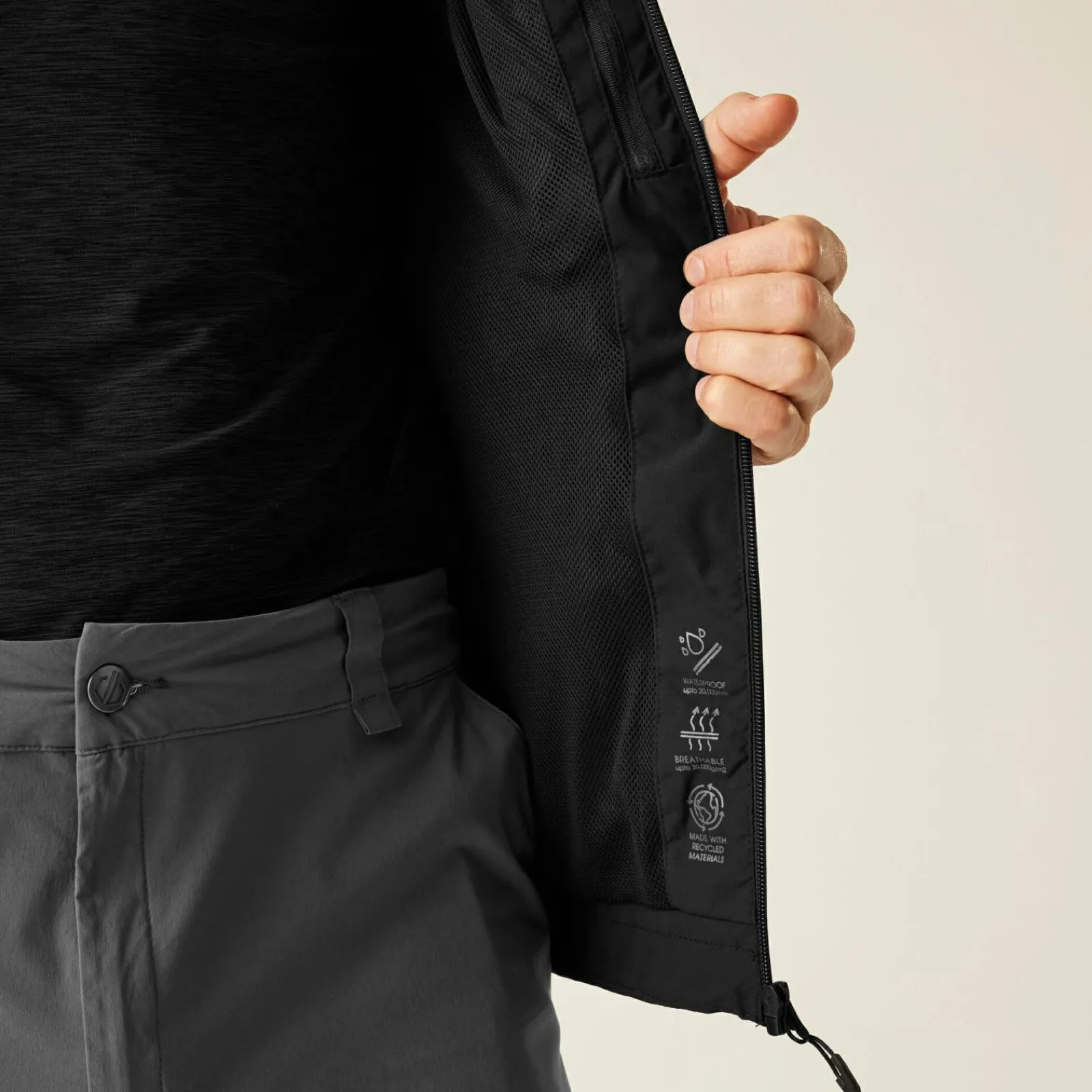Regatta Dare 2b - Veste imperméable homme Switch Out II |<Homme Vestes Imperméables