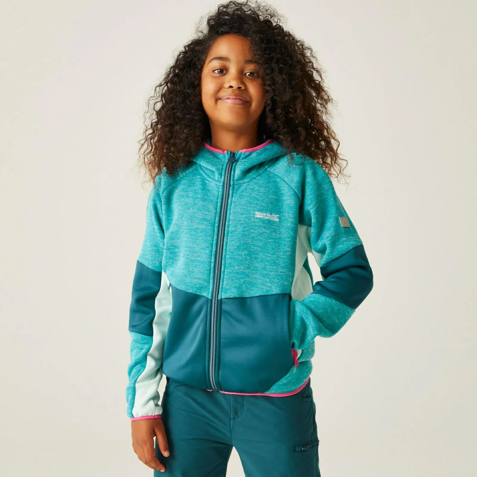 Regatta Dissolver VIII Enfant Polaire zippée |<Enfant Polaires Zip Complet|Vêtements De Fille
