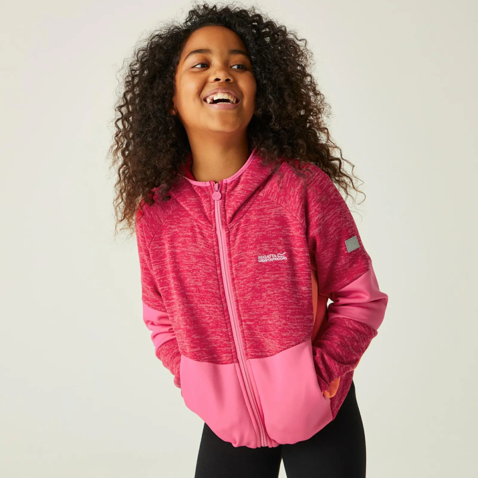 Regatta Dissolver VIII Enfant Polaire zippée |<Enfant Vêtements De Fille|Polaires Zip Complet