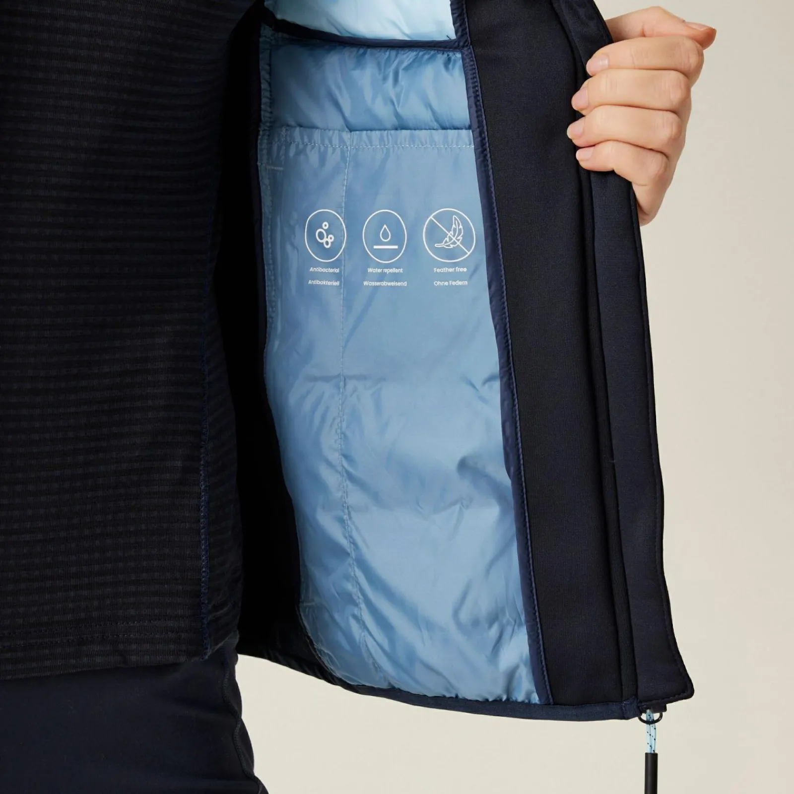Regatta Doudoune Leedre Hybrid pour femme |<Femme Vestes Sans Manches