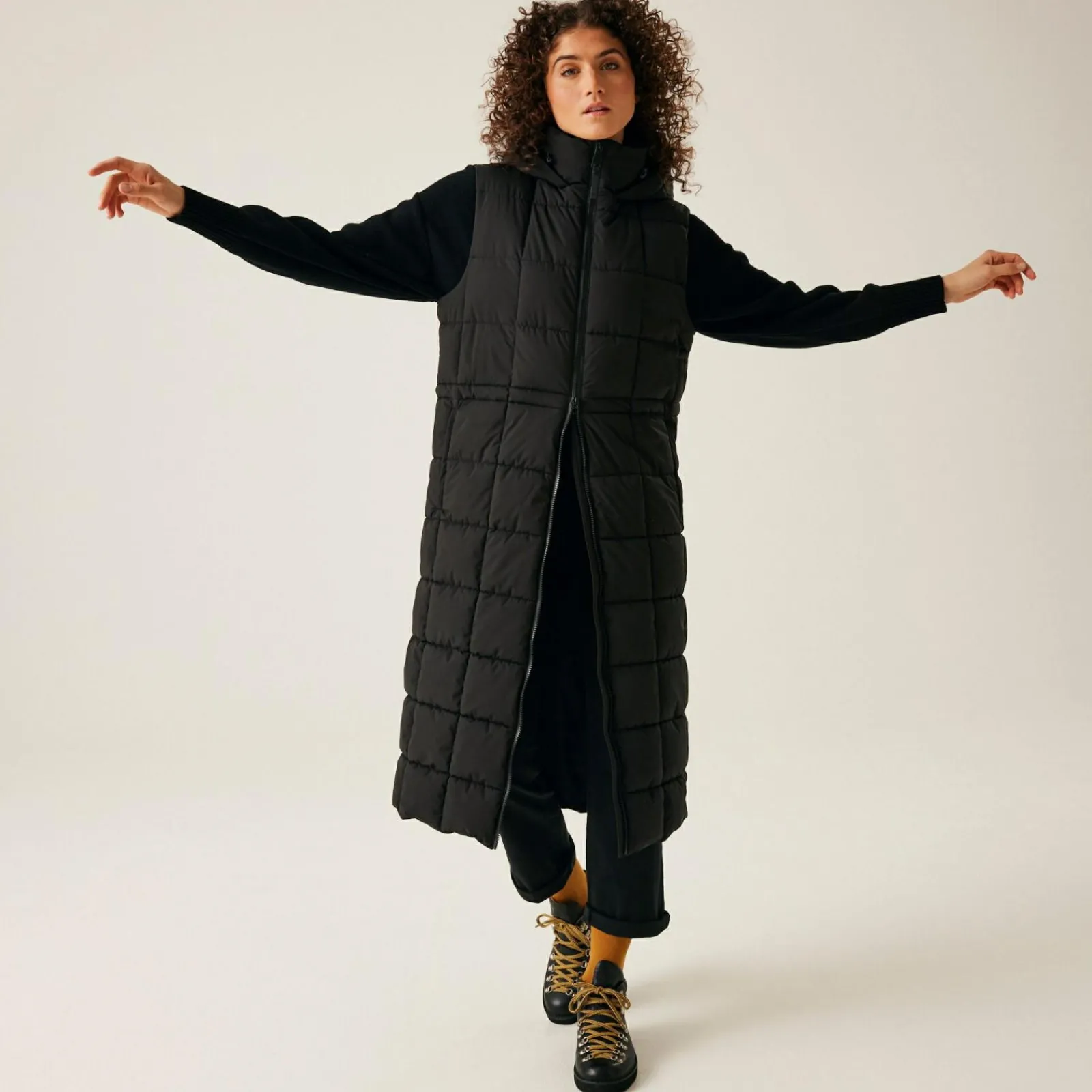 Regatta Doudoune longue Leandra pour femme |<Femme Vestes Sans Manches