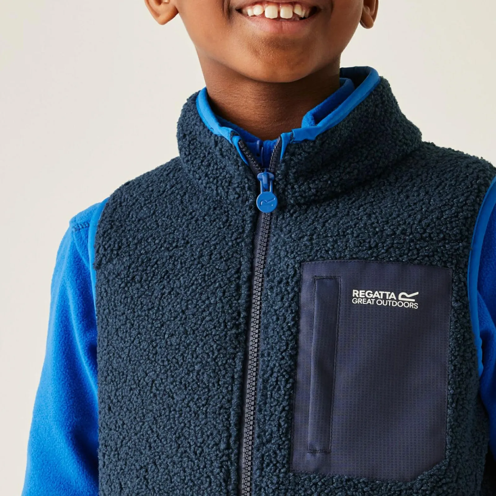 Regatta Doudoune sans manches chaud pour enfant Frankie Junior |<Enfant Polaires Zip Complet
