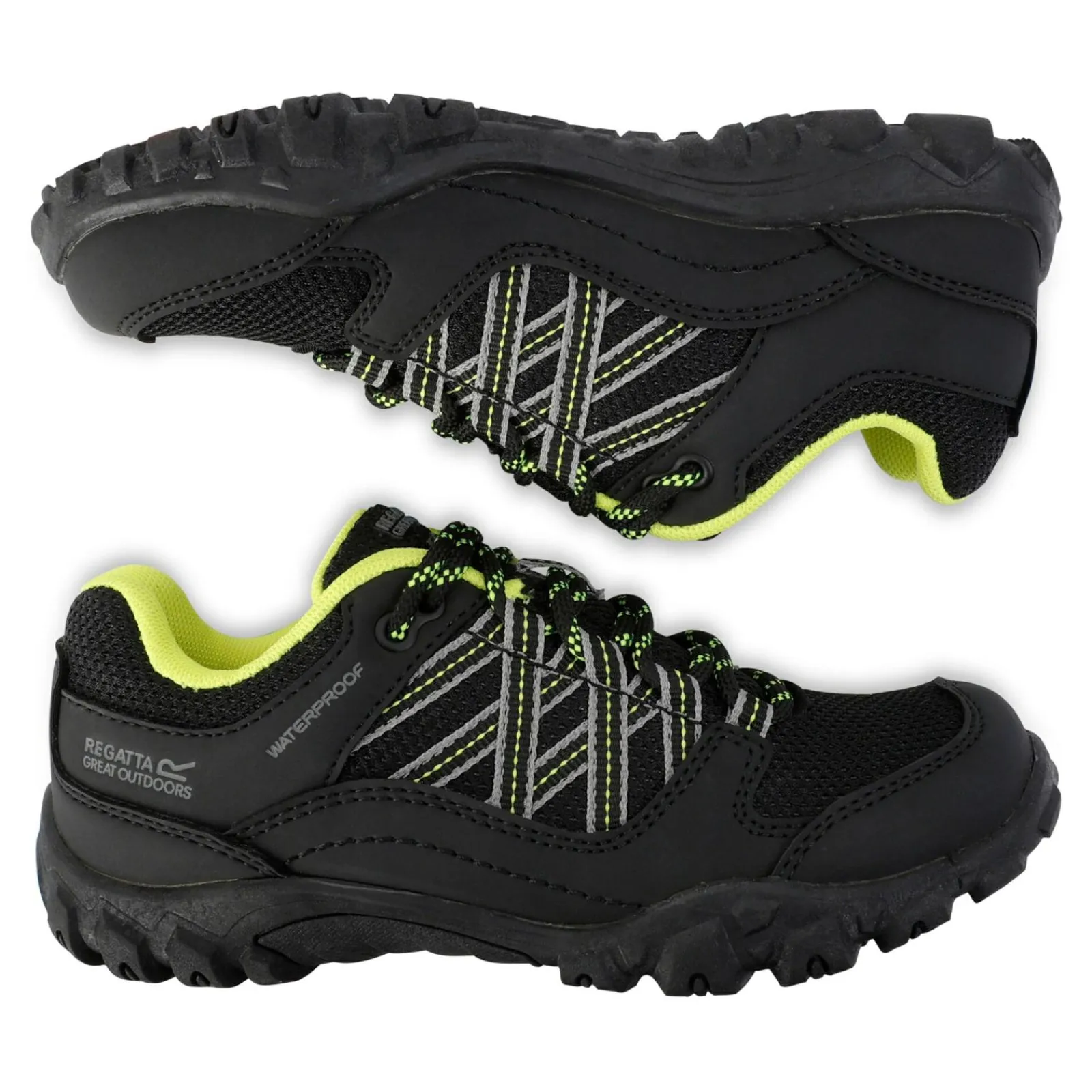 Regatta Edgepoint Enfant Chaussures de marche imperméables basses |<Enfant Chaussures De Marche|Chaussures De Marche