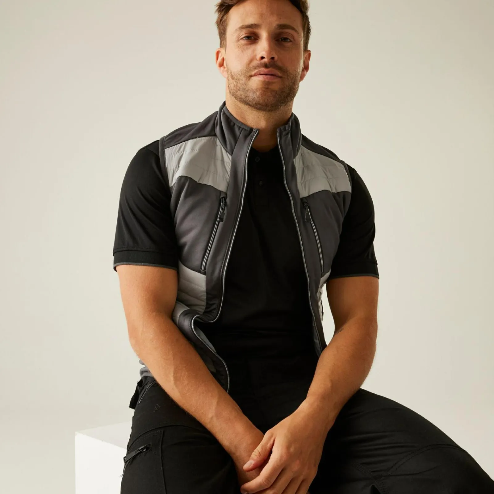 Regatta E-Volve Homme Gilet hybride thermique |<Homme Vestes Sans Manches|Vestes Sans Manches